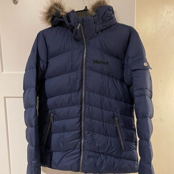 Marmot Ithaca Jacket Arctic Navy EUC - Picture 12 of 12